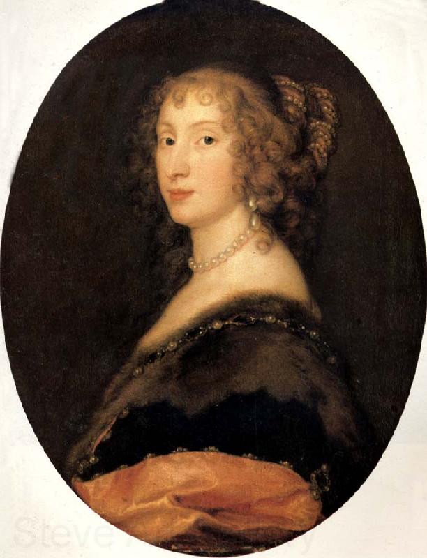 Sir Peter Lely Portrait of Cecilia Croft Norge oil painting art
